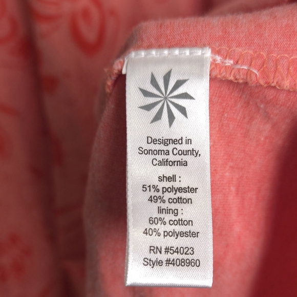 ATHLETA Vyasa Floral Botanical Scoop-neck Dress S - Picture 8 of 8